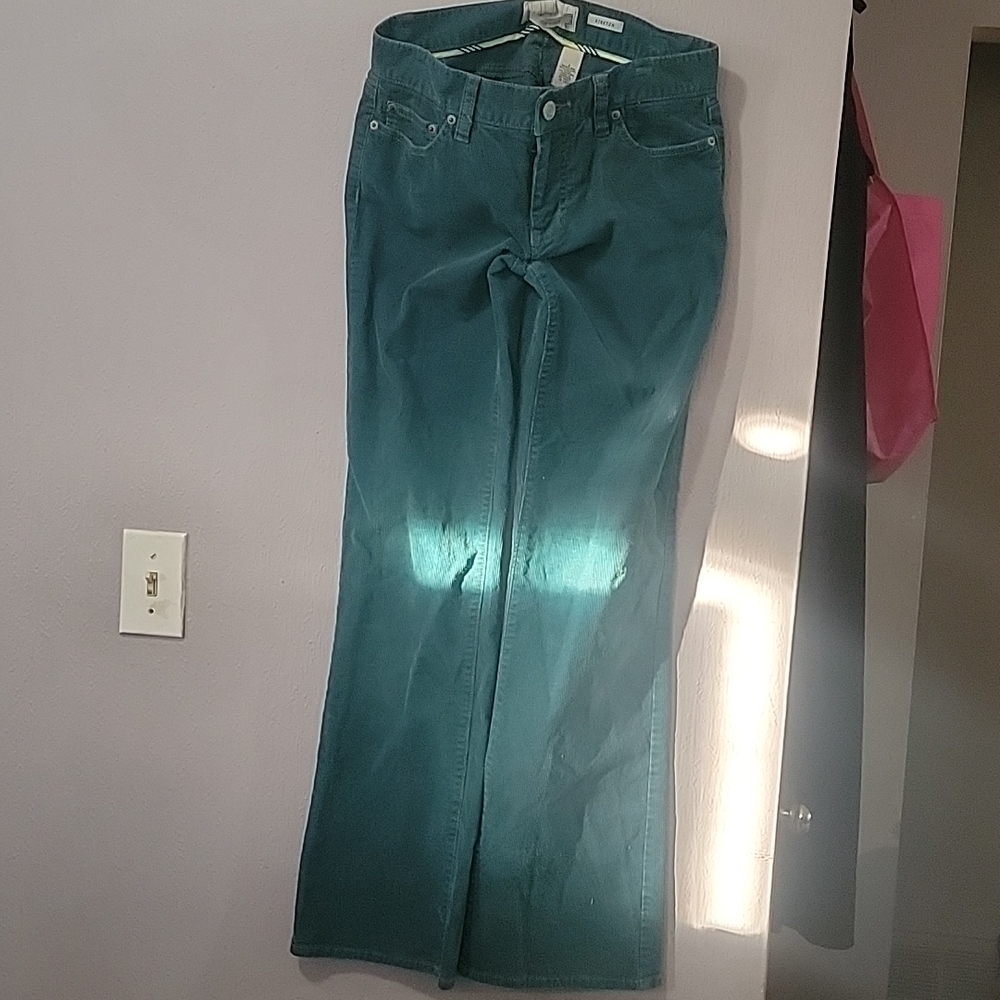 Blue corduroy pants
